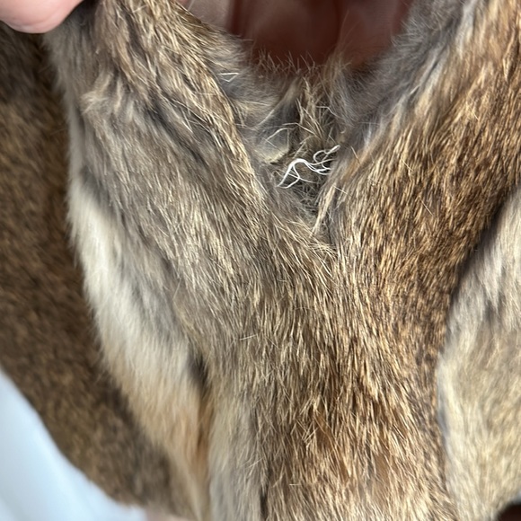 Vintage Mongolian Rabbit Fur Coat *Read Carefully* - Picture 7 of 10